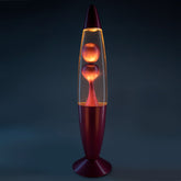 Pink Metallic Magma Lava Lamp